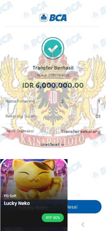 BUKTI JACKPOT KAISAR4DTOTO