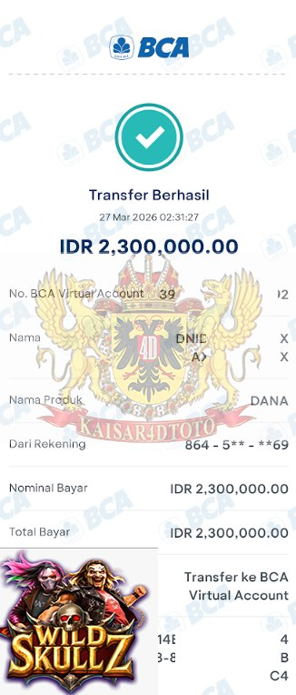 BUKTI JACKPOT KAISAR4DTOTO