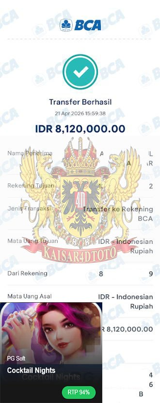 BUKTI JACKPOT KAISAR4DTOTO