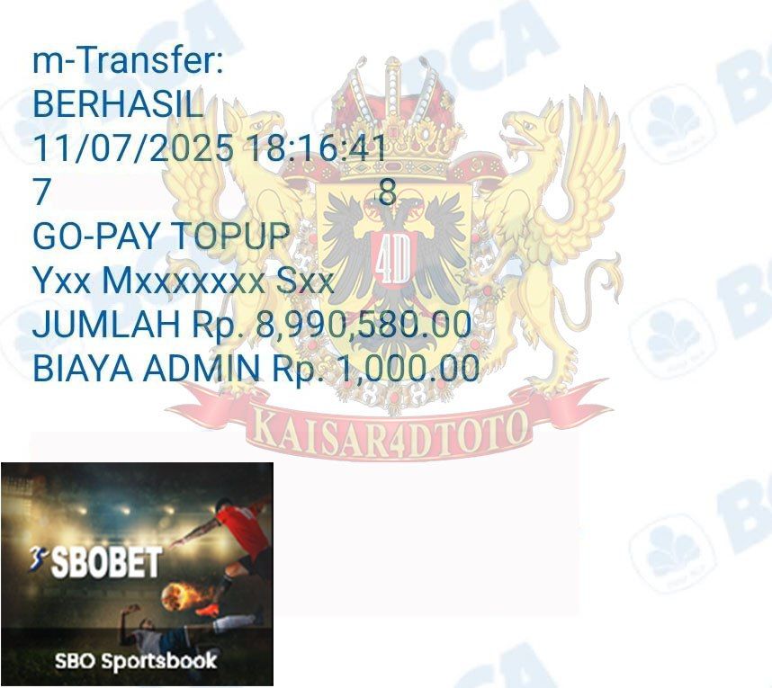 BUKTI JACKPOT KAISAR4DTOTO