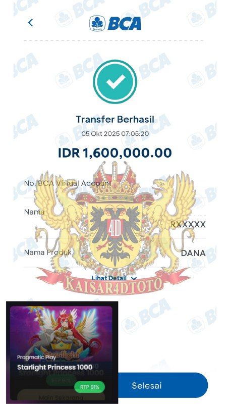 BUKTI JACKPOT KAISAR4DTOTO