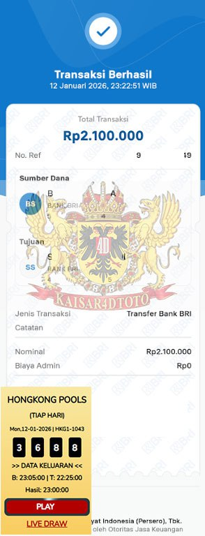 BUKTI JACKPOT KAISAR4DTOTO