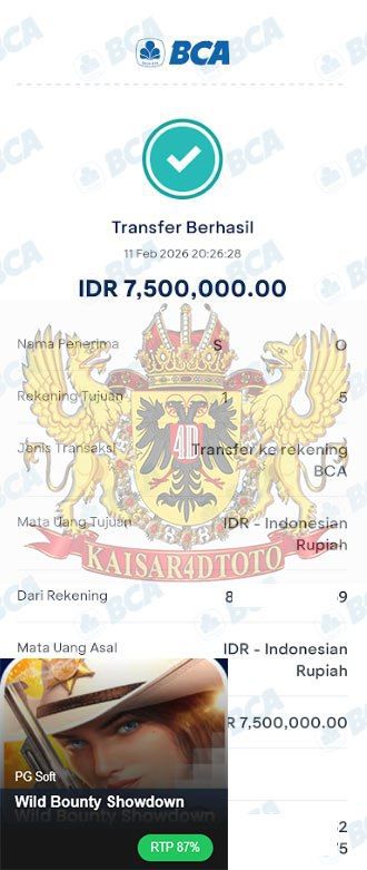 BUKTI JACKPOT KAISAR4DTOTO