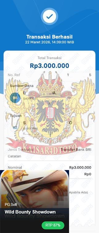 BUKTI JACKPOT KAISAR4DTOTO