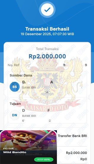 BUKTI JACKPOT KAISAR4DTOTO