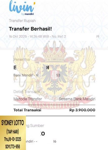 BUKTI JACKPOT KAISAR4DTOTO