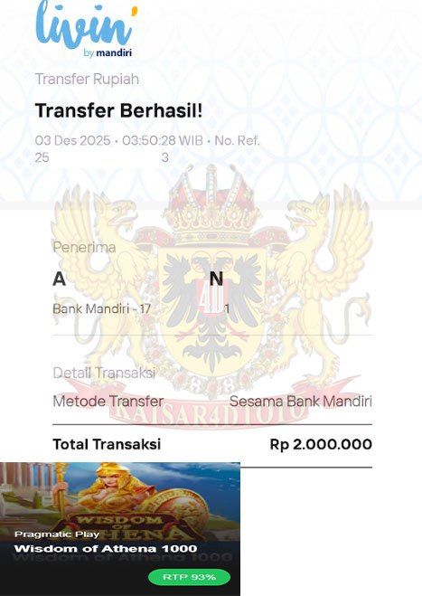 BUKTI JACKPOT KAISAR4DTOTO