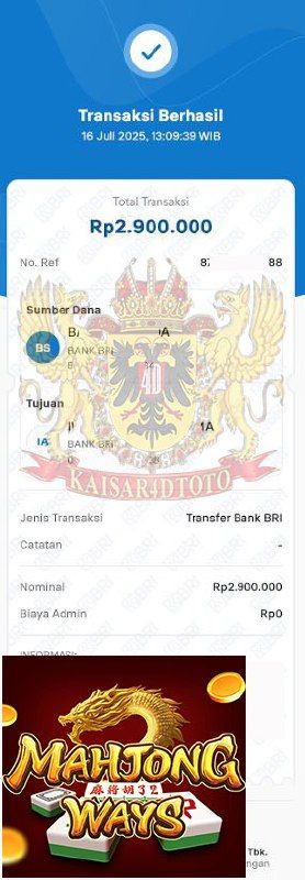 BUKTI JACKPOT KAISAR4DTOTO