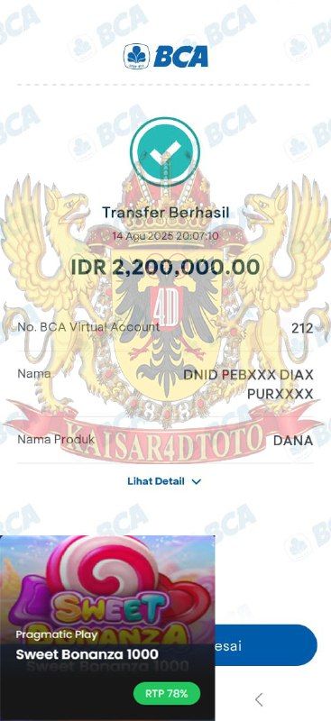 BUKTI JACKPOT KAISAR4DTOTO
