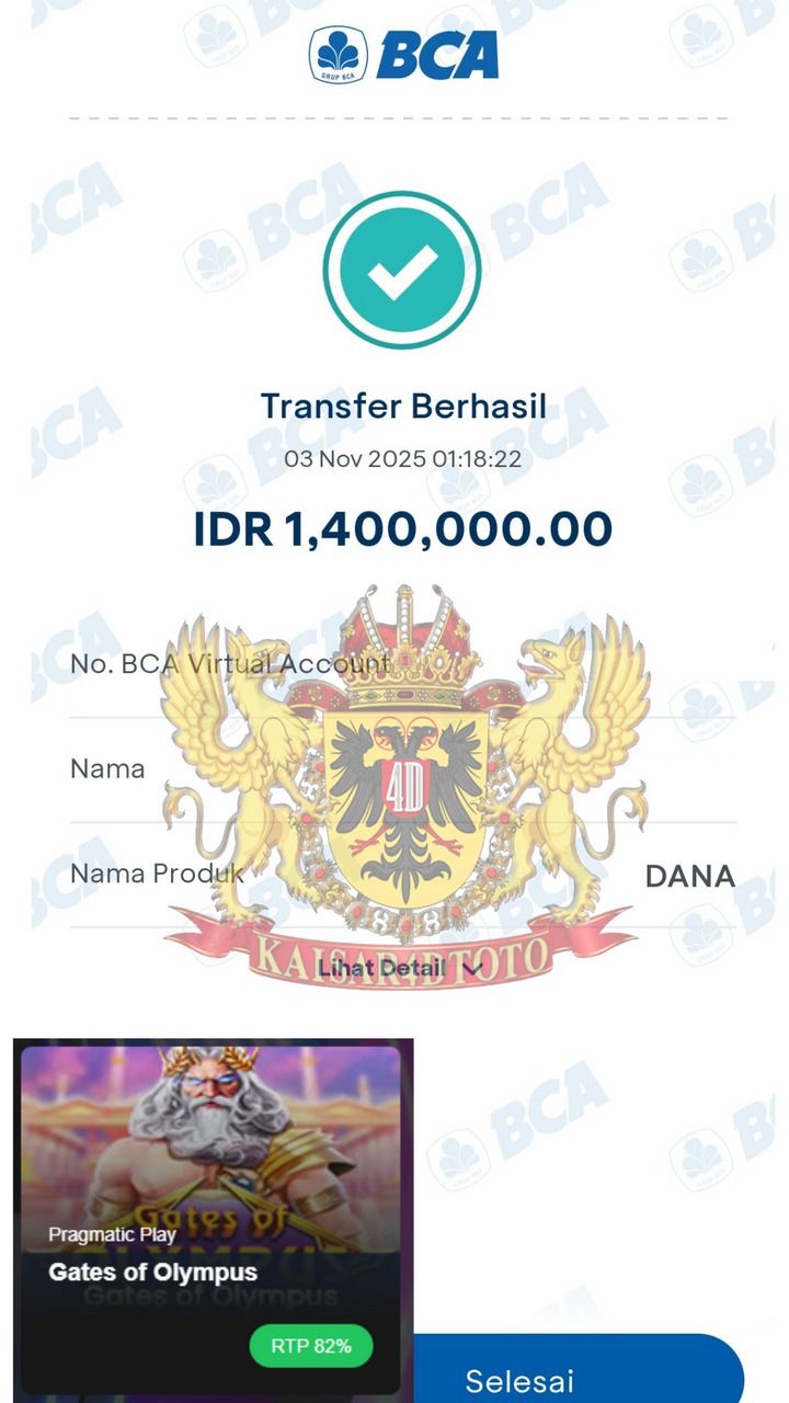 BUKTI JACKPOT KAISAR4DTOTO