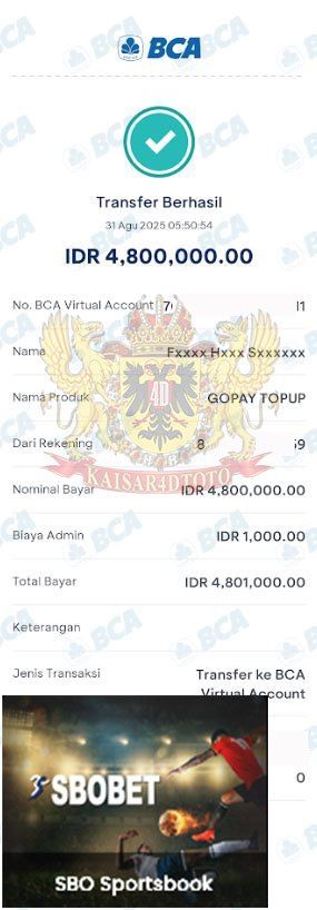 BUKTI JACKPOT KAISAR4DTOTO
