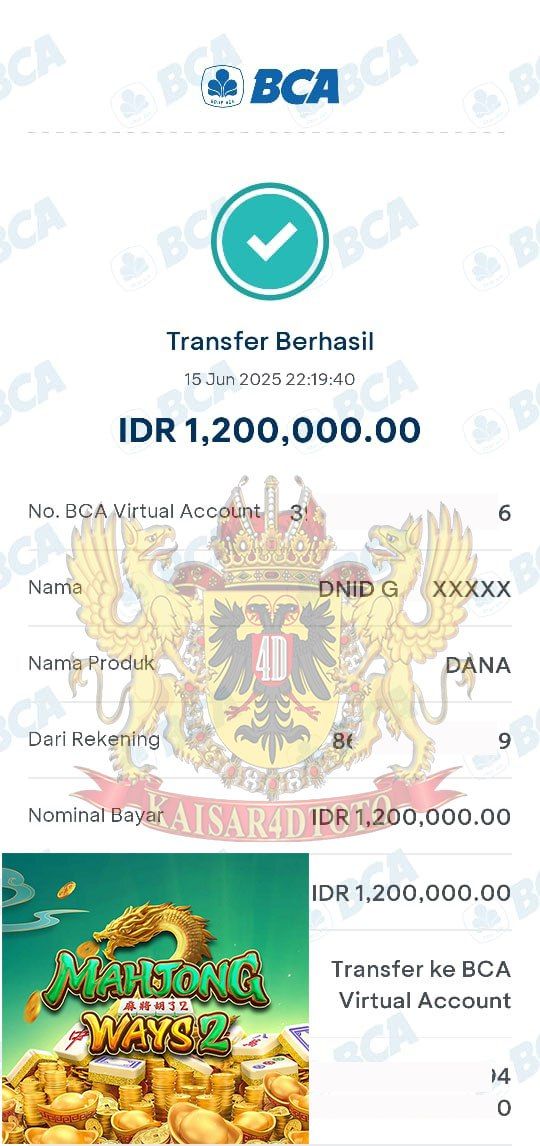 BUKTI JACKPOT KAISAR4DTOTO