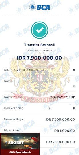 BUKTI JACKPOT KAISAR4DTOTO