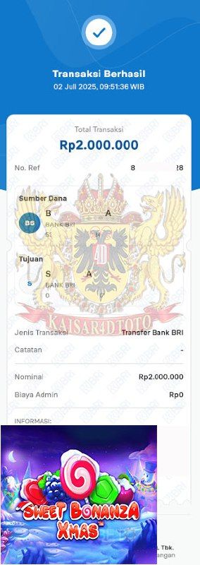 BUKTI JACKPOT KAISAR4DTOTO