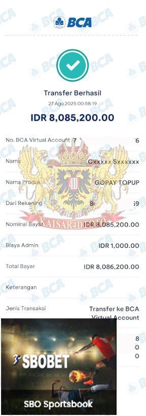 BUKTI JACKPOT KAISAR4DTOTO