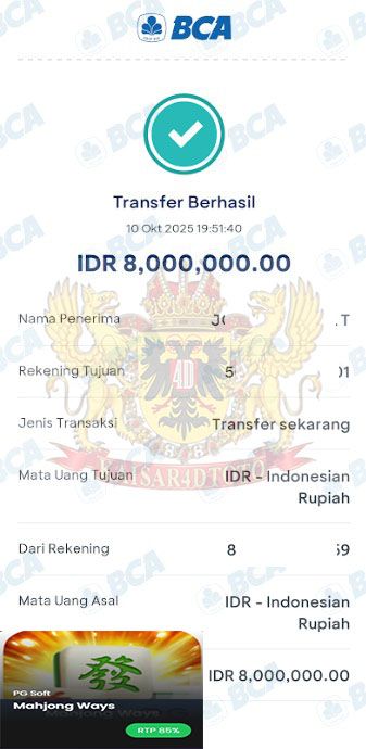 BUKTI JACKPOT KAISAR4DTOTO
