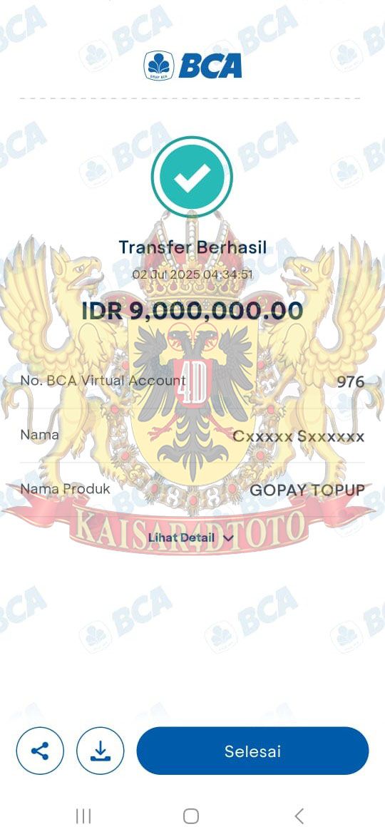 BUKTI JACKPOT KAISAR4DTOTO