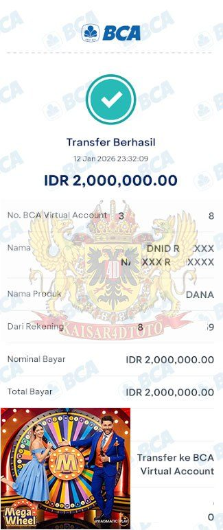 BUKTI JACKPOT KAISAR4DTOTO