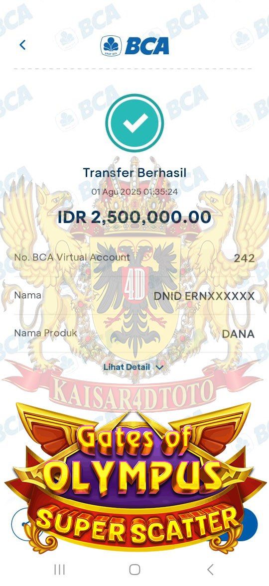 BUKTI JACKPOT KAISAR4DTOTO