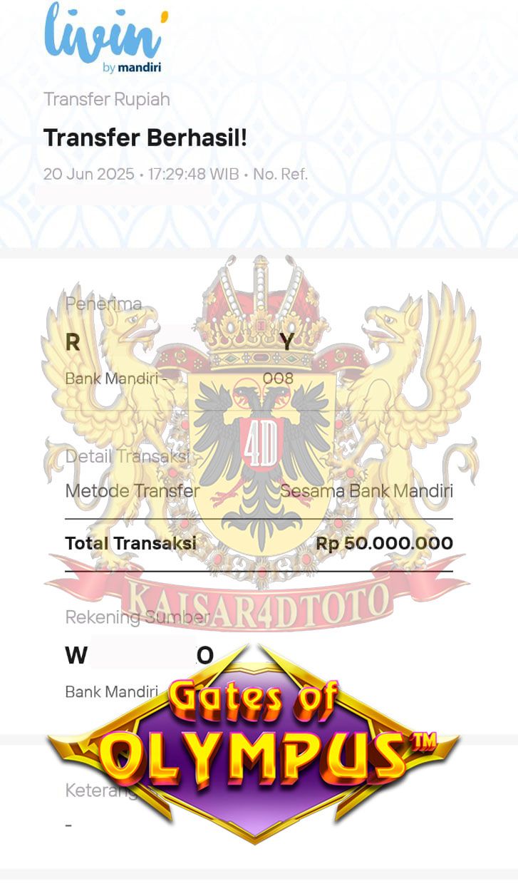 BUKTI JACKPOT KAISAR4DTOTO