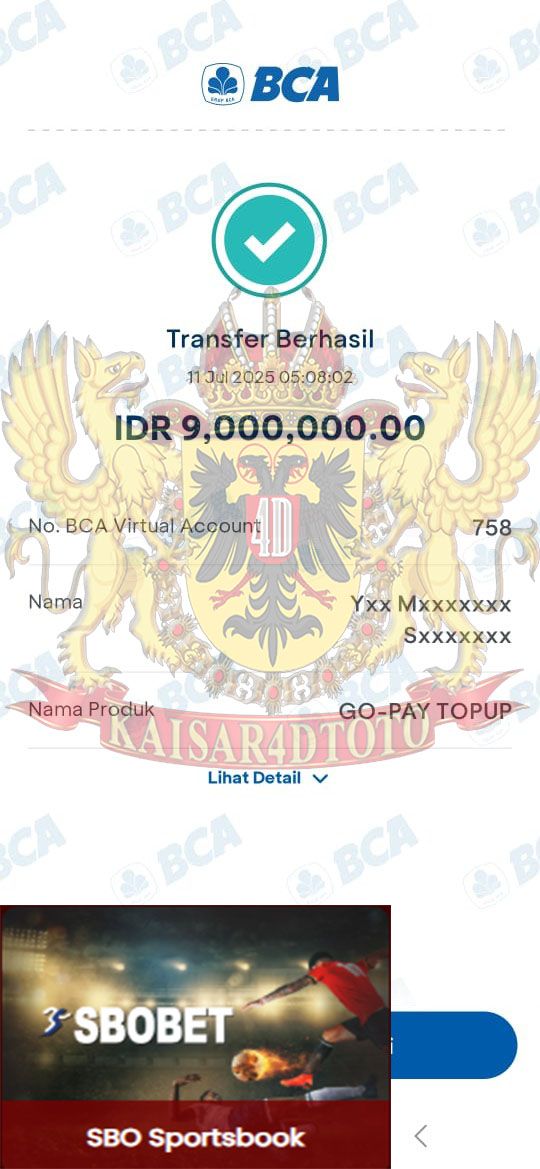 BUKTI JACKPOT KAISAR4DTOTO