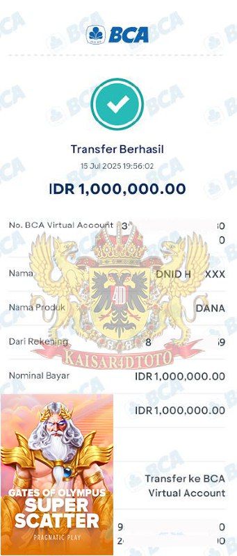 BUKTI JACKPOT KAISAR4DTOTO