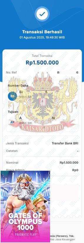 BUKTI JACKPOT KAISAR4DTOTO