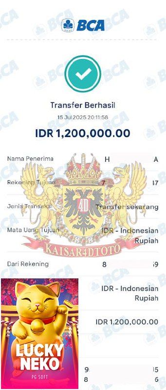 BUKTI JACKPOT KAISAR4DTOTO