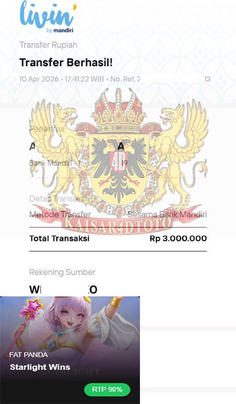 BUKTI JACKPOT KAISAR4DTOTO