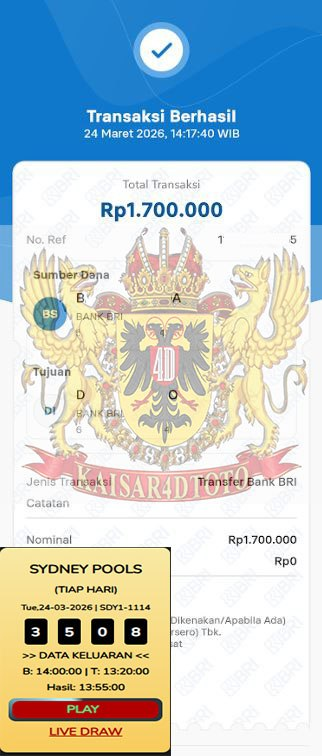 BUKTI JACKPOT KAISAR4DTOTO