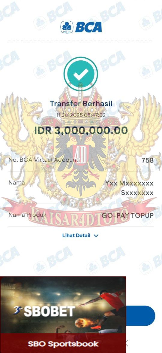 BUKTI JACKPOT KAISAR4DTOTO
