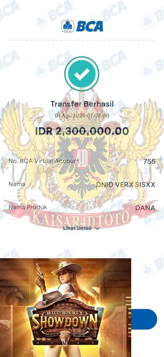 BUKTI JACKPOT KAISAR4DTOTO