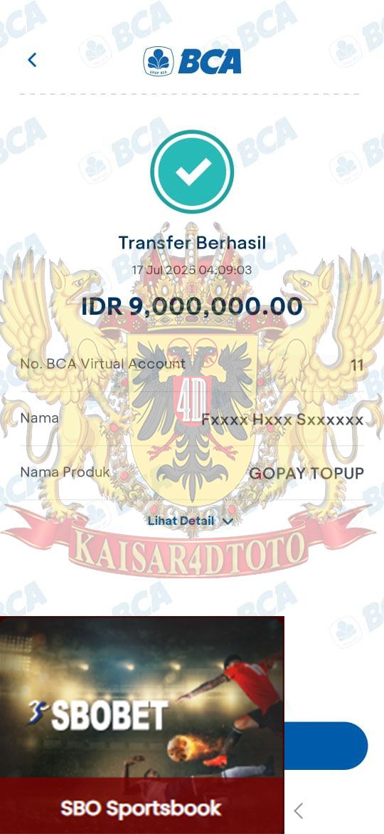 BUKTI JACKPOT KAISAR4DTOTO