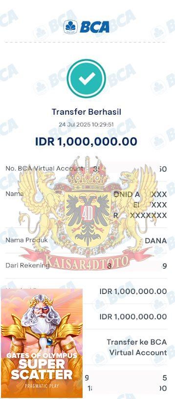 BUKTI JACKPOT KAISAR4DTOTO