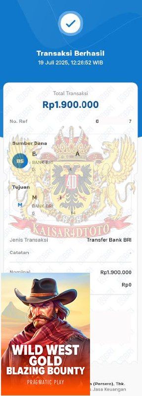 BUKTI JACKPOT KAISAR4DTOTO