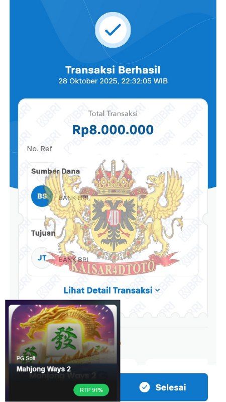 BUKTI JACKPOT KAISAR4DTOTO