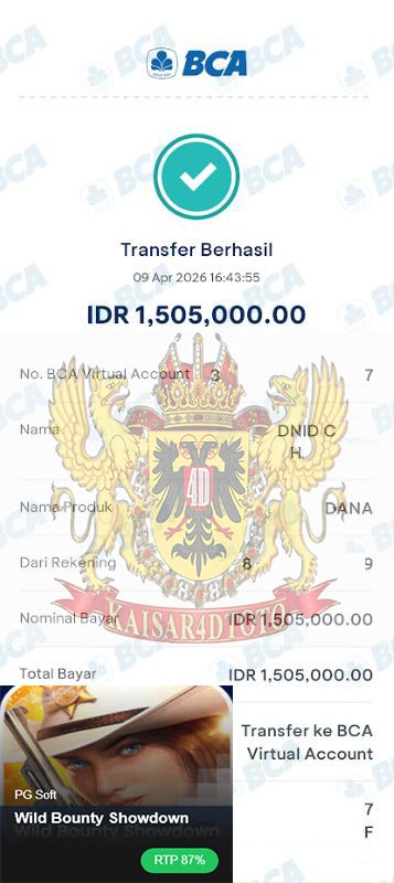 BUKTI JACKPOT KAISAR4DTOTO