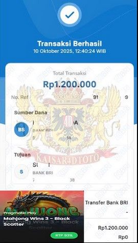 BUKTI JACKPOT KAISAR4DTOTO