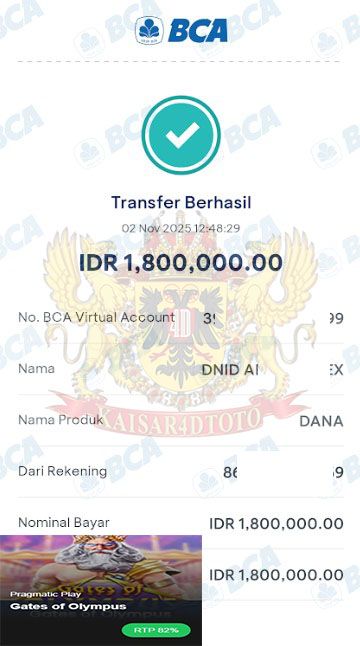 BUKTI JACKPOT KAISAR4DTOTO