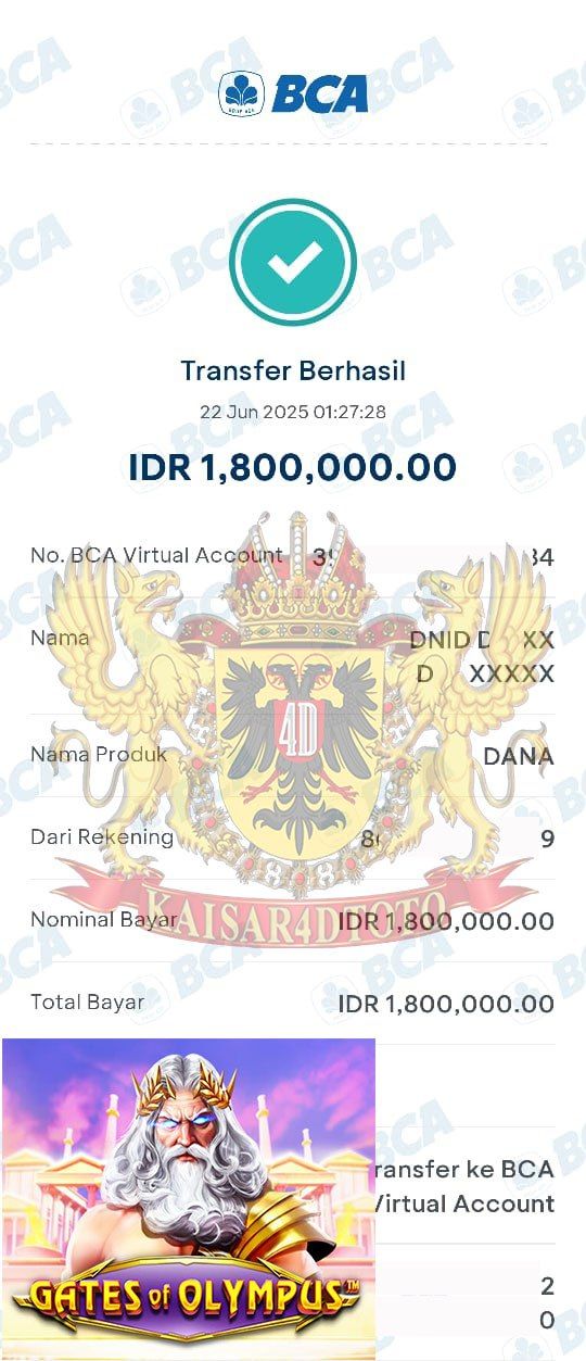 BUKTI JACKPOT KAISAR4DTOTO