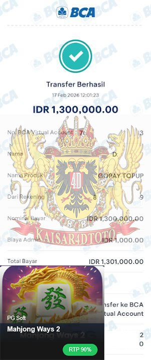 BUKTI JACKPOT KAISAR4DTOTO