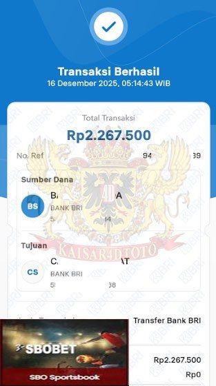 BUKTI JACKPOT KAISAR4DTOTO