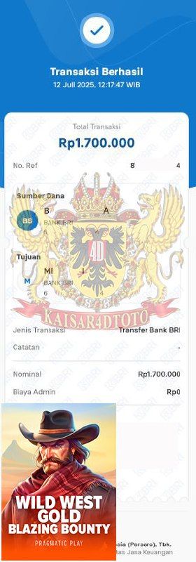 BUKTI JACKPOT KAISAR4DTOTO