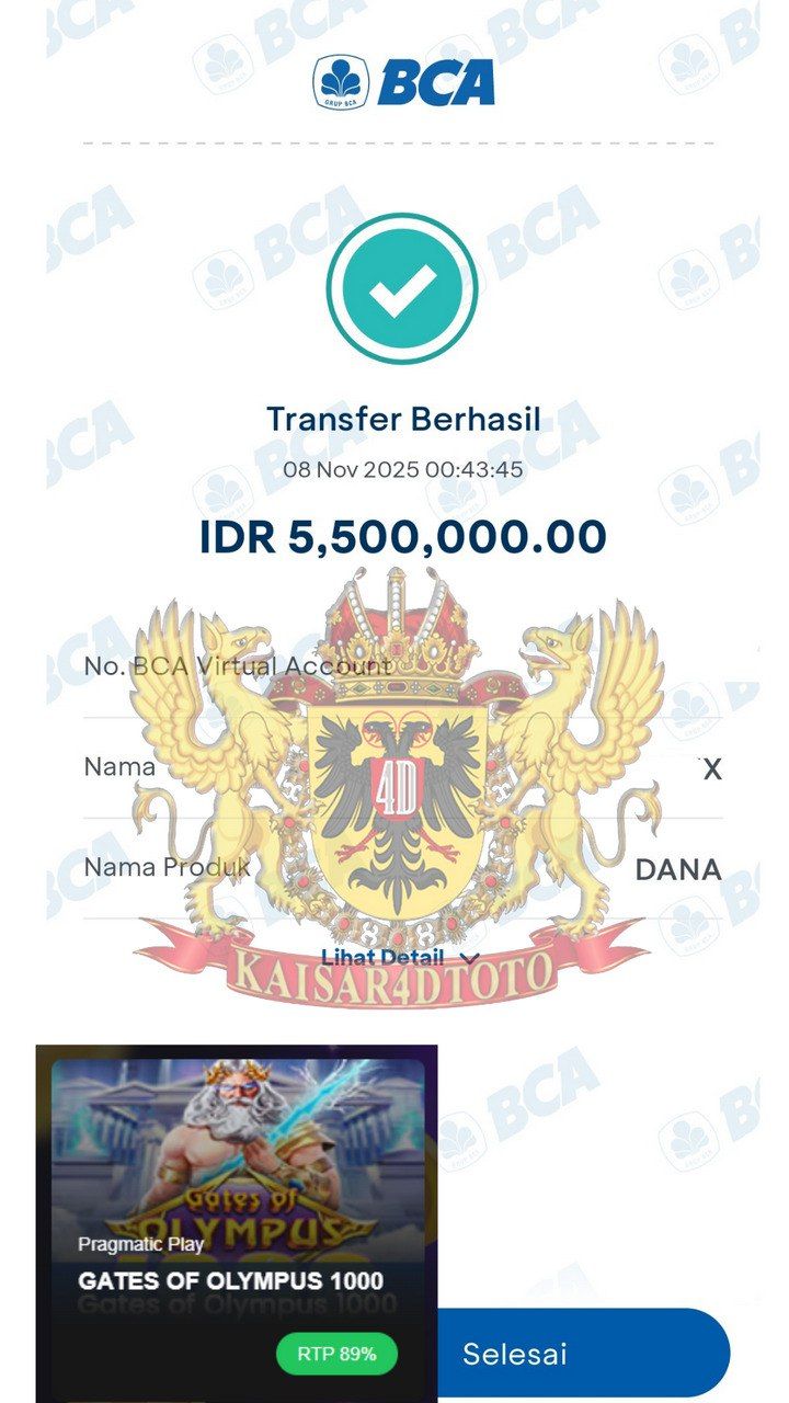 BUKTI JACKPOT KAISAR4DTOTO