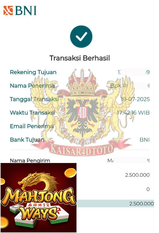BUKTI JACKPOT KAISAR4DTOTO