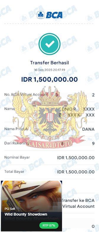 BUKTI JACKPOT KAISAR4DTOTO