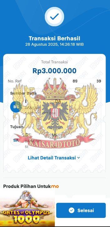 BUKTI JACKPOT KAISAR4DTOTO