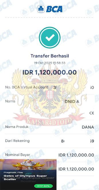 BUKTI JACKPOT KAISAR4DTOTO