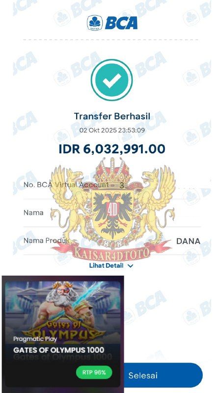 BUKTI JACKPOT KAISAR4DTOTO