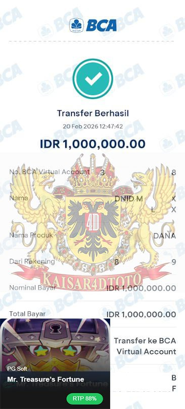 BUKTI JACKPOT KAISAR4DTOTO